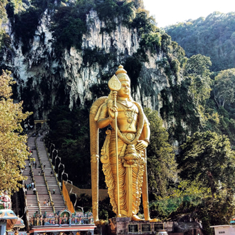 Lord Murugan statue