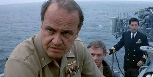 Fred Dalton Thompson in a scene from Hunt for Red October