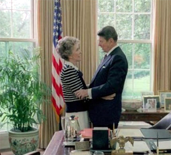 Nancy and Ronald Reagan