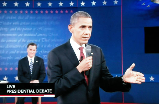 Obama & Romney debate October 16,2012