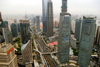 Skyscrapers in Shanghai