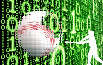 Photo illustration digital baseball by Thursday Review