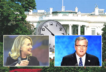 Clinton vs Bush- again