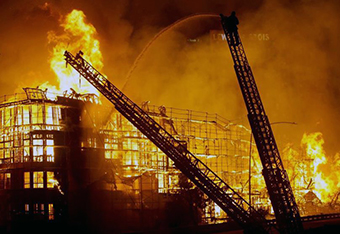 L.A. apartment complex fire