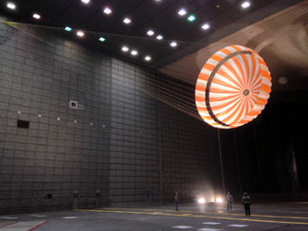 NASA parachute test