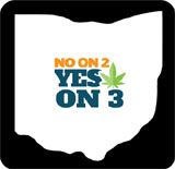 photo composition of sign with Vote NO on No. 2