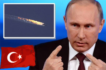 Vladimir Putin, bomber shot down