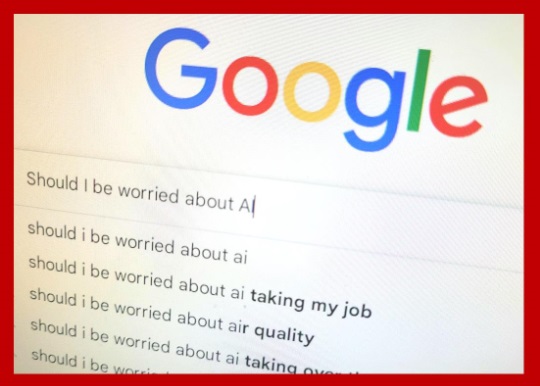 Screen capture of main Google search page